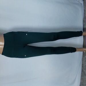 Layer8 women's High Waisted Leggings Dark Green Sport size‎ XS